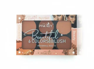 رژ گونه پینک کی 6 رنگ pink key